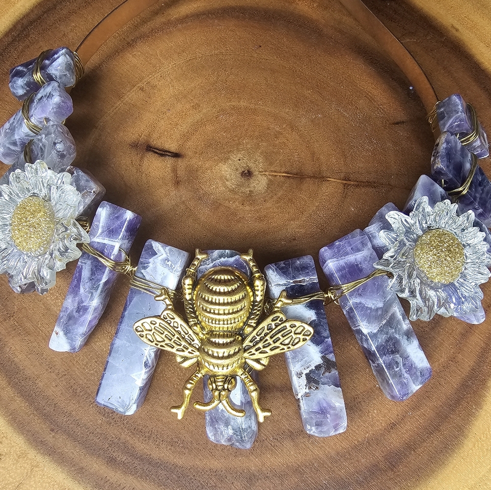 CRYSTAL CROWN Rose Quartz Goddess - Picture 6 of 10